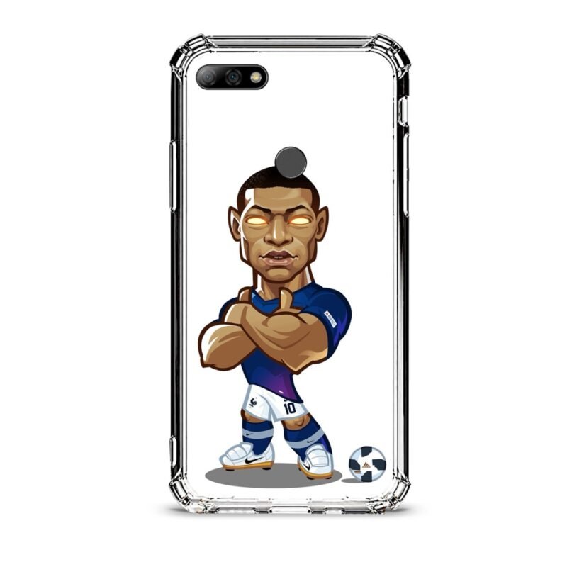 Kylian Mbappe θήκη διάφανη & σχέδιο  d1009 γιά Huawei Y7 2018