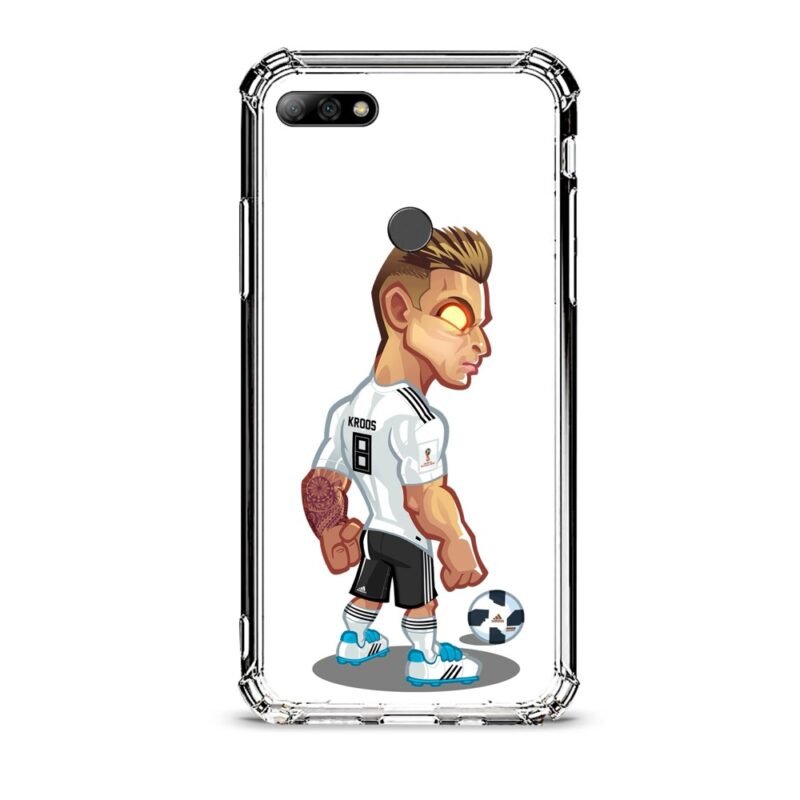 Toni Kroos θήκη διάφανη & σχέδιο  d1013 γιά Huawei Y7 2018