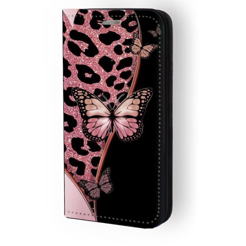 Θήκη book με σχέδιο animal print butterflies 91197 για iPhone 11 Pro Max