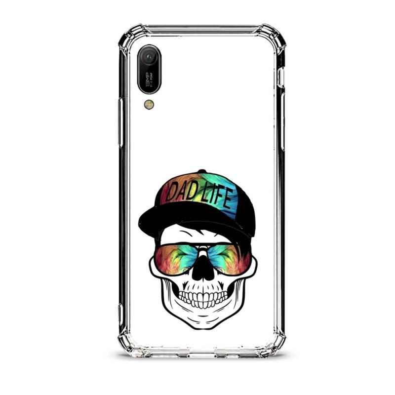 Dad life θήκη διάφανη & σχέδιο  d1051 γιά Huawei Y6 2019
