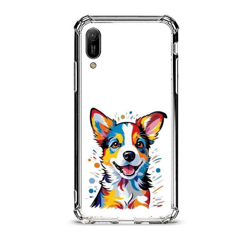 Cute dog θήκη διάφανη & σχέδιο  d1079 γιά Huawei Y6 2019