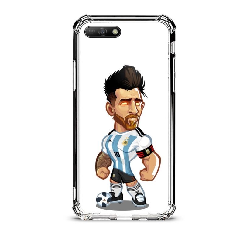 Lionel Messi θήκη διάφανη & σχέδιο  d1000 γιά Huawei Y6 2018