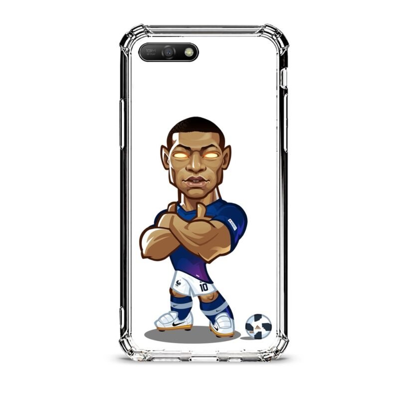 Kylian Mbappe θήκη διάφανη & σχέδιο  d1009 γιά Huawei Y6 2018