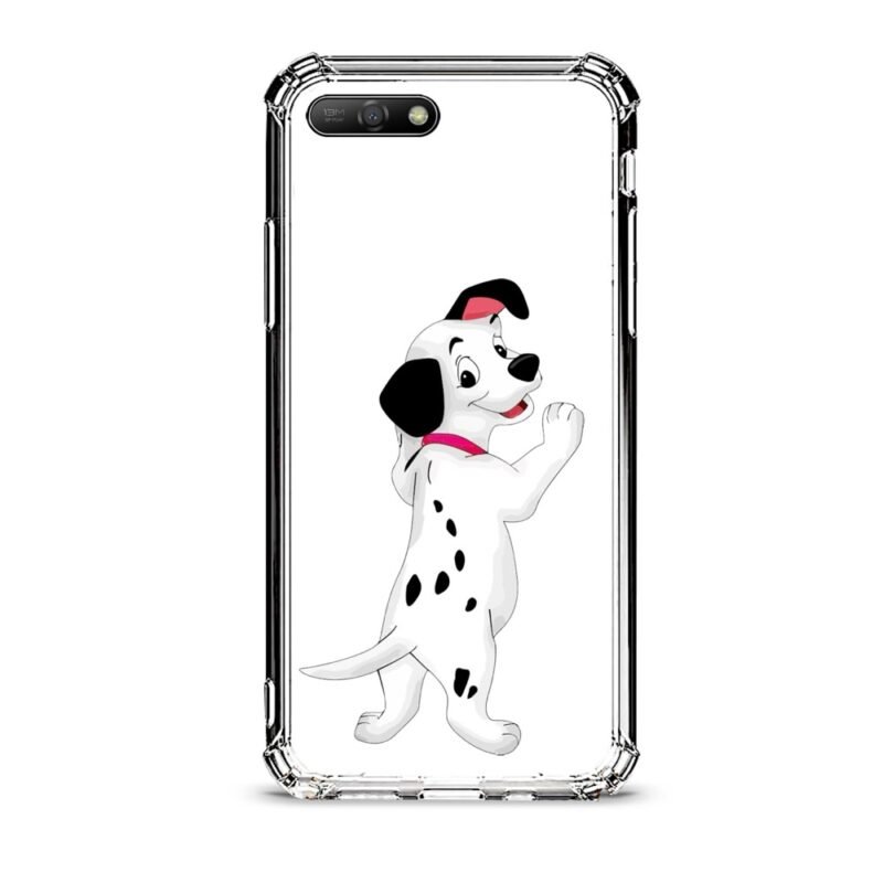 Cute love θήκη διάφανη & σχέδιο  d1019 γιά Huawei Y6 2018