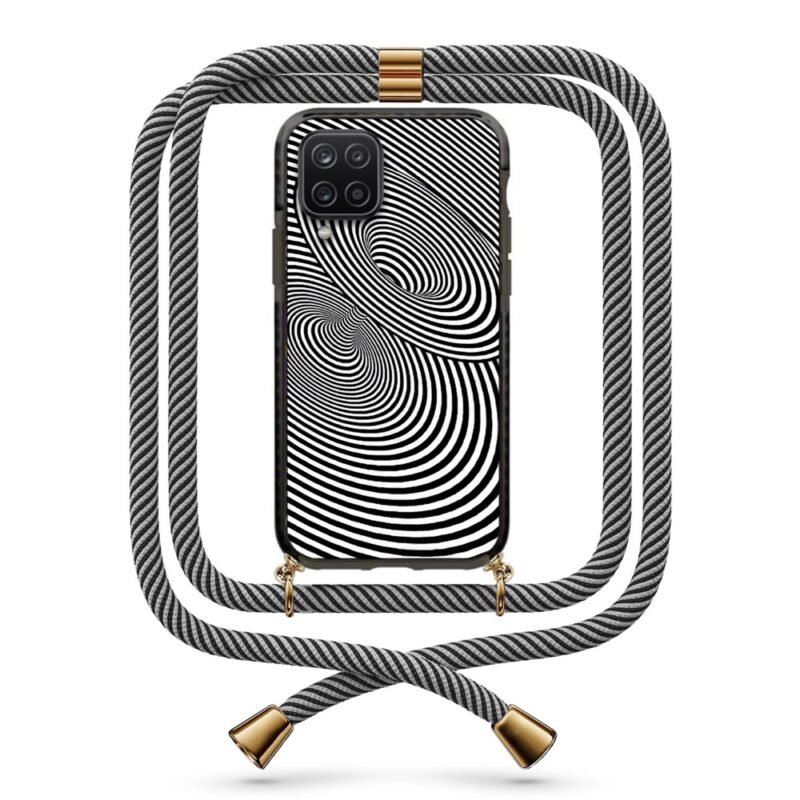 Illusion θήκη με κορδόνι & σχέδιο 9856 για Galaxy A12