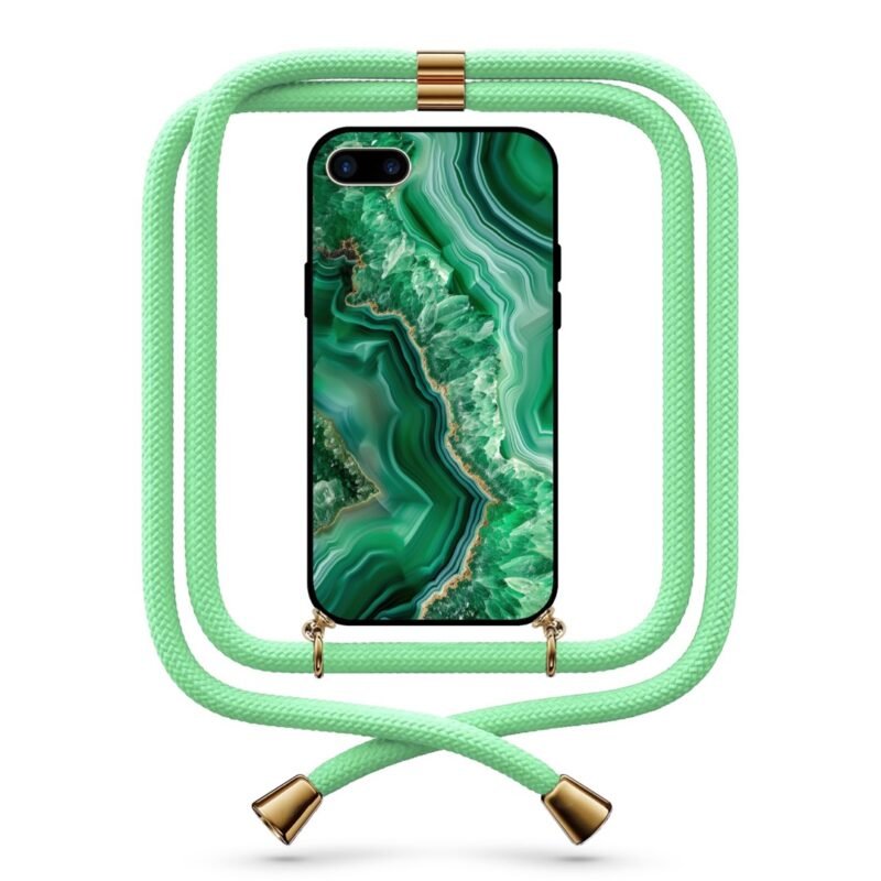 marble texture θήκη κινητού με κορδόνι 9730 γιά iPhone 7 Plus /8 Plus