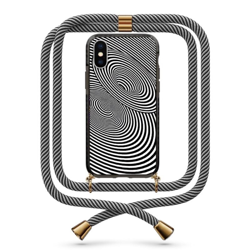 Illusion θήκη κινητού με κορδόνι 9856 γιά iPhone X/XS