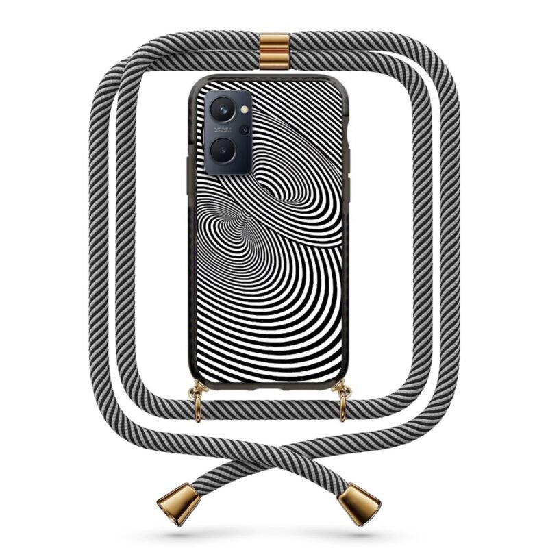 Illusion θήκη με κορδόνι & σχέδιο 9856 για Realme 9i