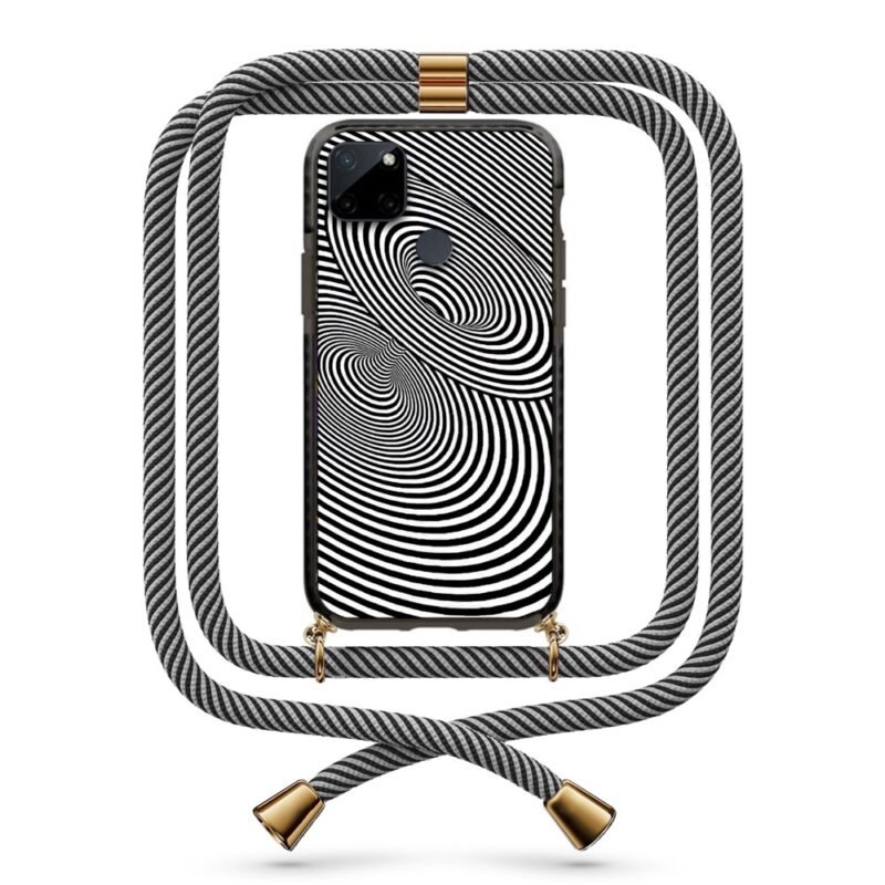 Illusion θήκη με κορδόνι & σχέδιο 9856 για Realme C21Y
