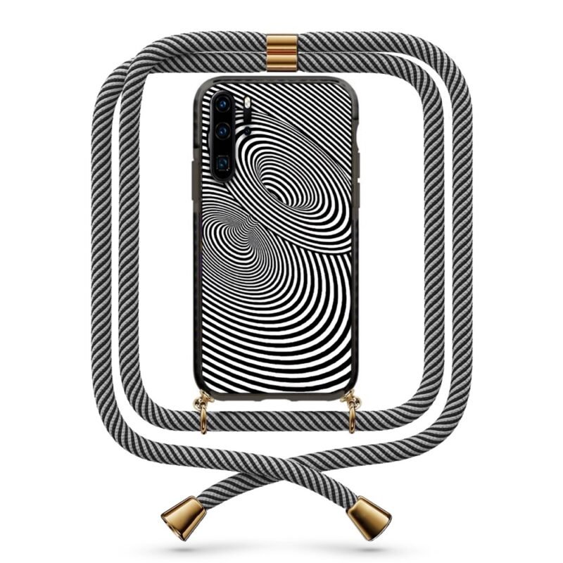 Illusion θήκη με κορδόνι & σχέδιο 9856 για Huawei P30 Pro