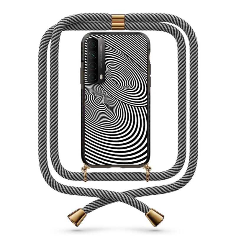 Illusion θήκη με κορδόνι & σχέδιο 9856 για Huawei P Smart 2021