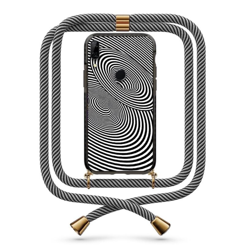 Illusion θήκη με κορδόνι & σχέδιο 9856 για Huawei P Smart Z