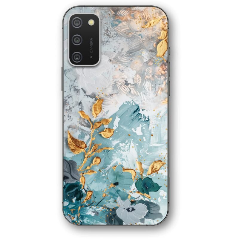 Flowers art θήκη κινητού 91220 για Galaxy A02S