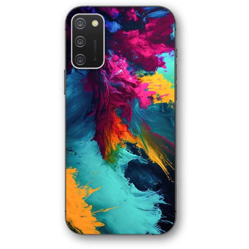 Colourful splash θήκη κινητού 91224 για Galaxy A02S