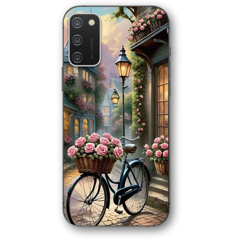 Flower bicycle θήκη κινητού 91345 για Galaxy A02S