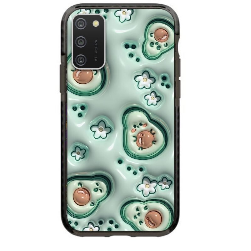 3d avocado θήκη κινητού 91558 γιά Galaxy A02S