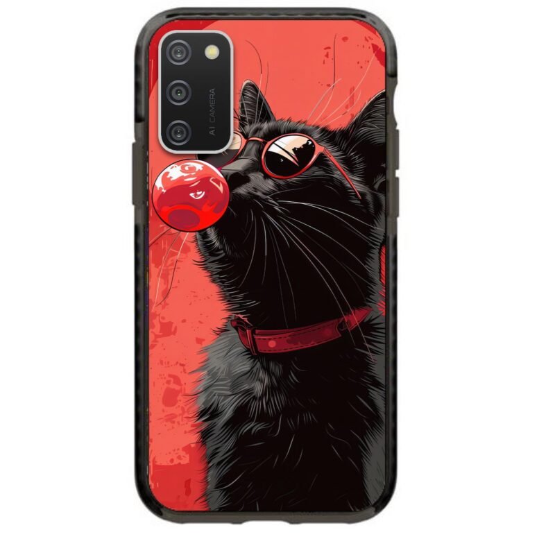 Cat bubblegum θήκη κινητού 91576 γιά Galaxy A02S