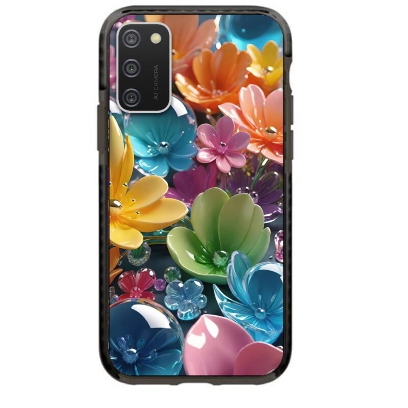 Flowers θήκη κινητού 91746 γιά Galaxy A02S