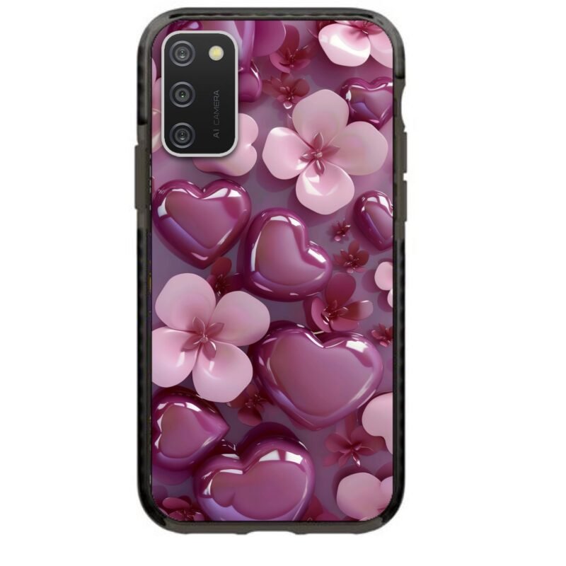 Flower hearts θήκη κινητού 91774 γιά Galaxy A02S