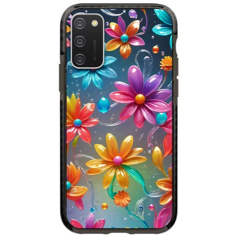 Flowers θήκη κινητού 91786 γιά Galaxy A02S