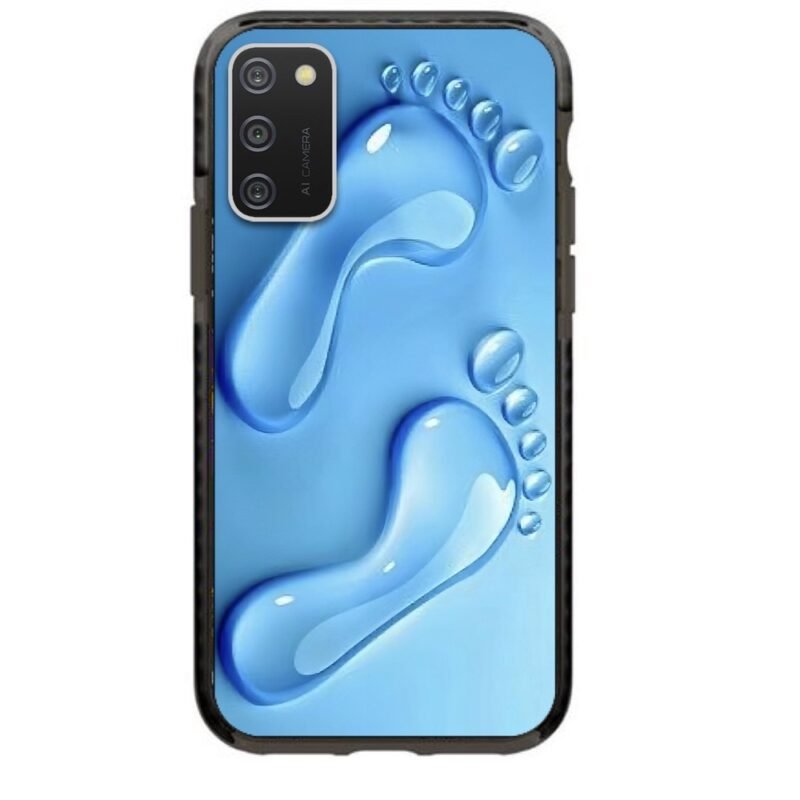 Foot prints θήκη κινητού 91858 γιά Galaxy A02S