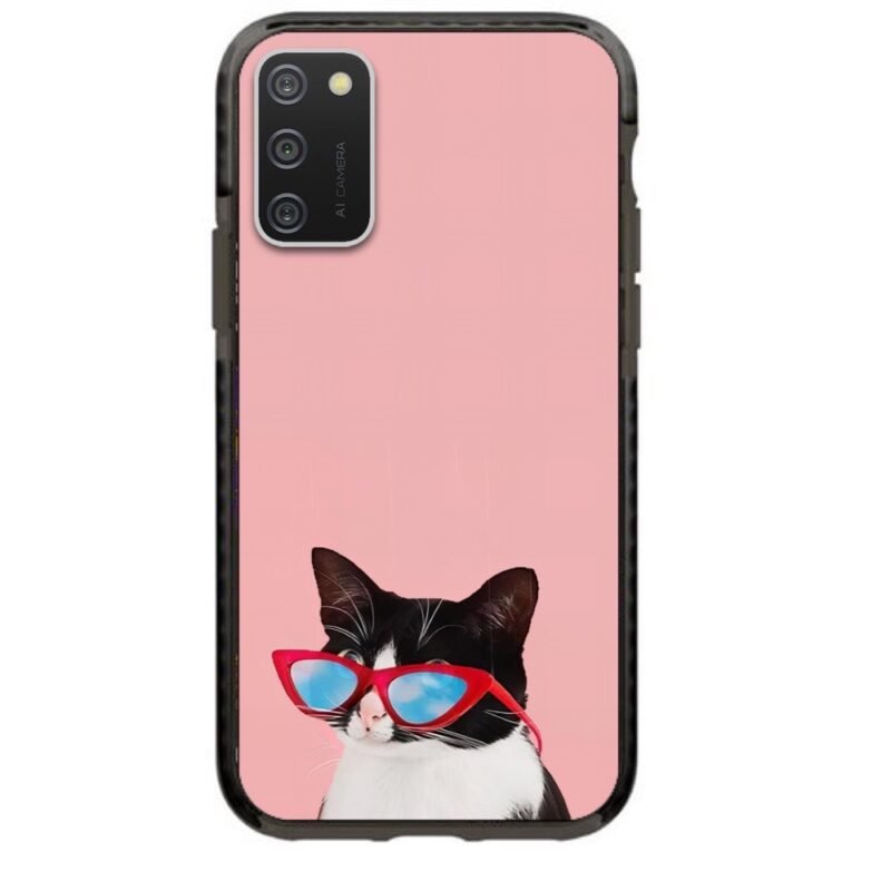 Intellectual cat θήκη κινητού 91886 γιά Galaxy A02S