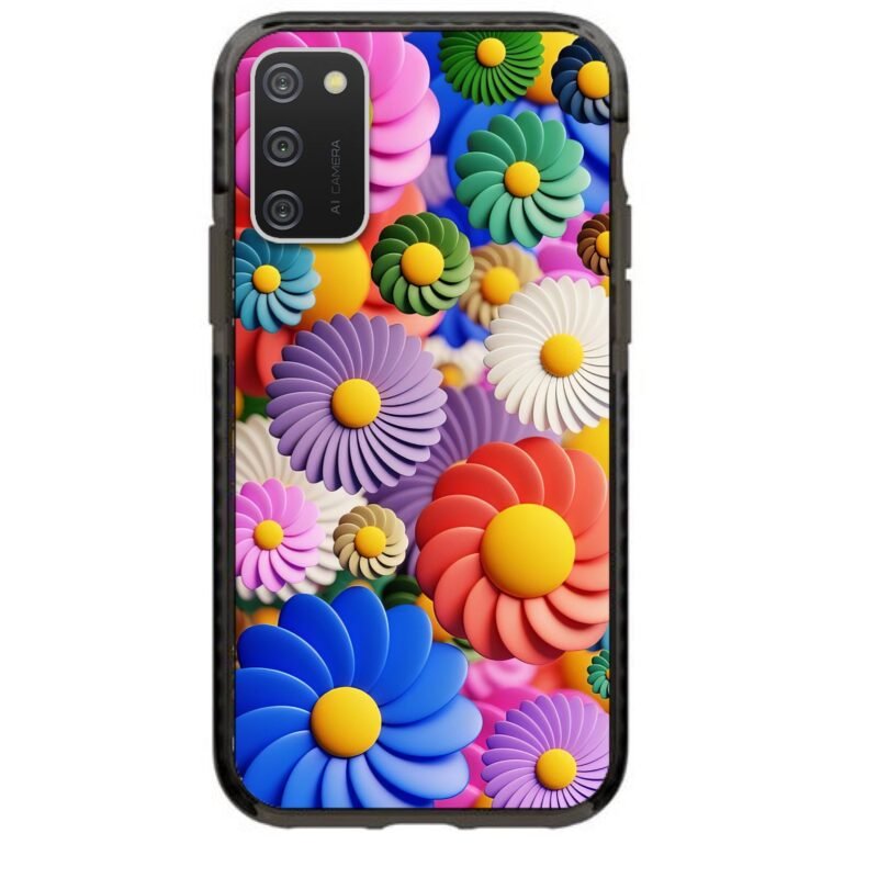 Flowers θήκη κινητού 91979 γιά Galaxy A02S