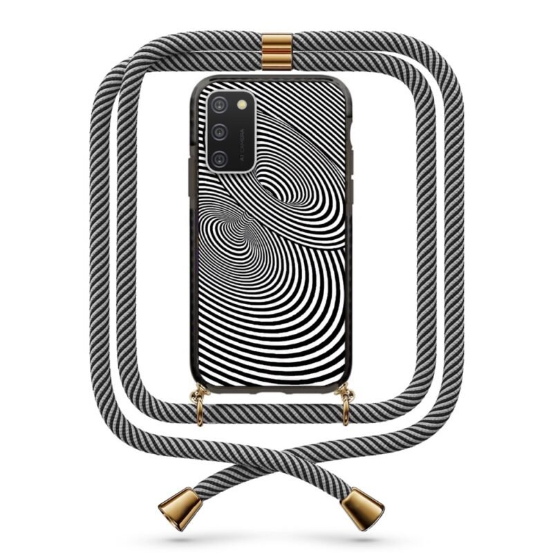 Illusion θήκη με κορδόνι & σχέδιο 9856 για Galaxy A02S