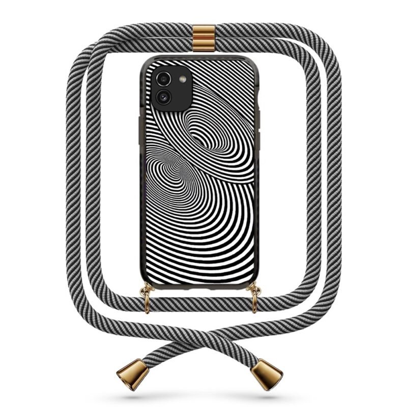 Illusion θήκη με κορδόνι & σχέδιο 9856 για Galaxy A03