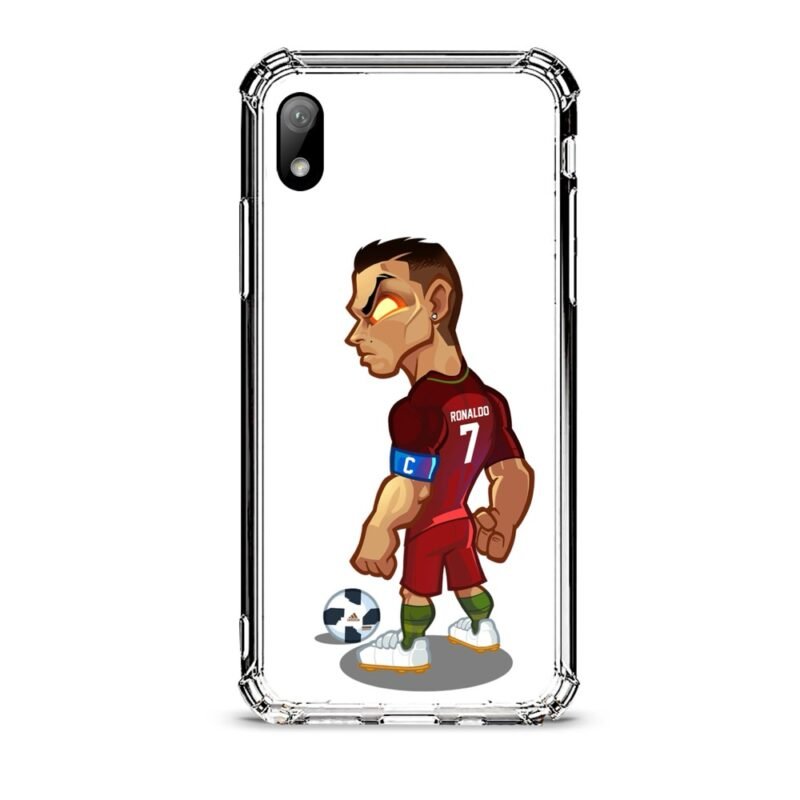 Cristiano Ronaldo θήκη διάφανη & σχέδιο  d1001 γιά Huawei Y5 2019