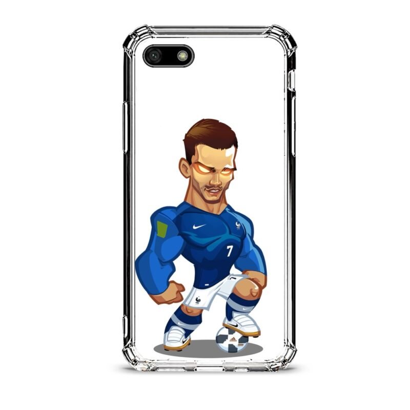 Antoine Griezmann θήκη διάφανη & σχέδιο  d1004 γιά Huawei Y5 2018