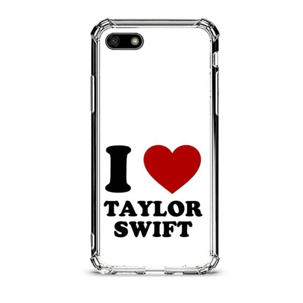 Love Swift Taylor θήκη διάφανη & σχέδιο  d1067 γιά Huawei Y5 2018