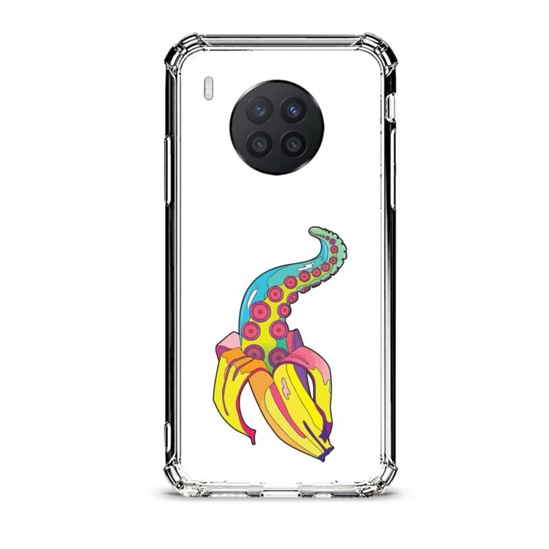 Weird banana θήκη διάφανη & σχέδιο  d1025 γιά Huawei Nova 8i