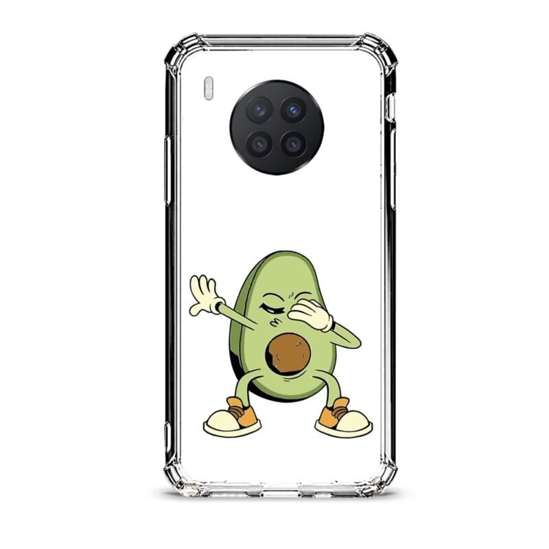 Moody avocado θήκη διάφανη & σχέδιο  d1030 γιά Huawei Nova 8i