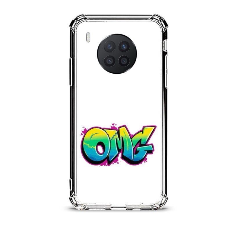 OMG θήκη διάφανη & σχέδιο  d1053 γιά Huawei Nova 8i