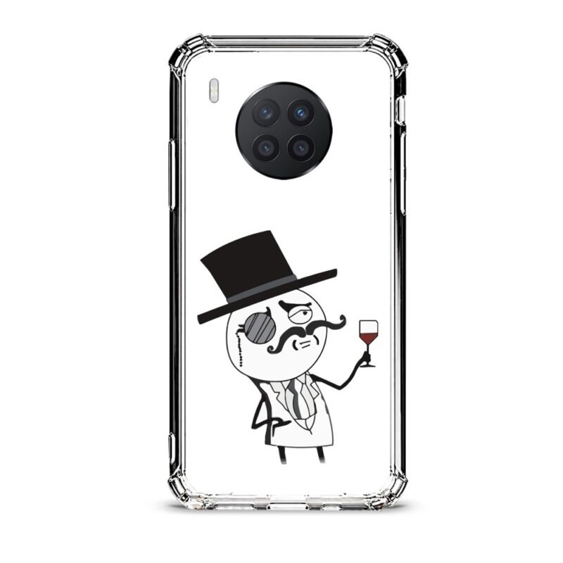 Meme figure θήκη διάφανη & σχέδιο  d1114 γιά Huawei Nova 8i