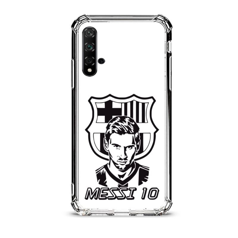 Messi Barcelona θήκη διάφανη & σχέδιο  d1043 γιά Huawei Nova 5T