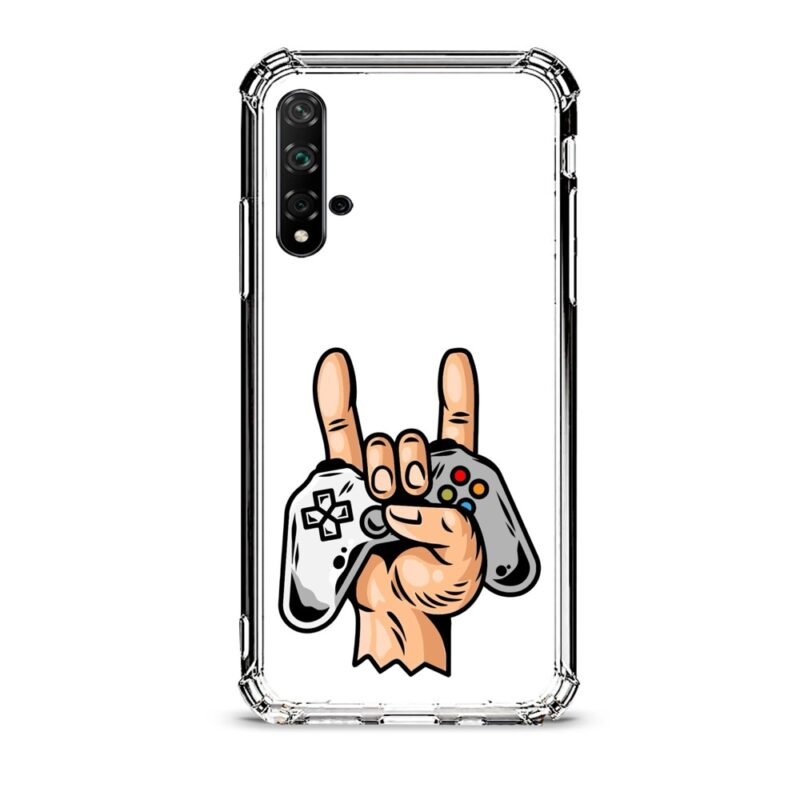Video game life θήκη διάφανη & σχέδιο  d1052 γιά Huawei Nova 5T