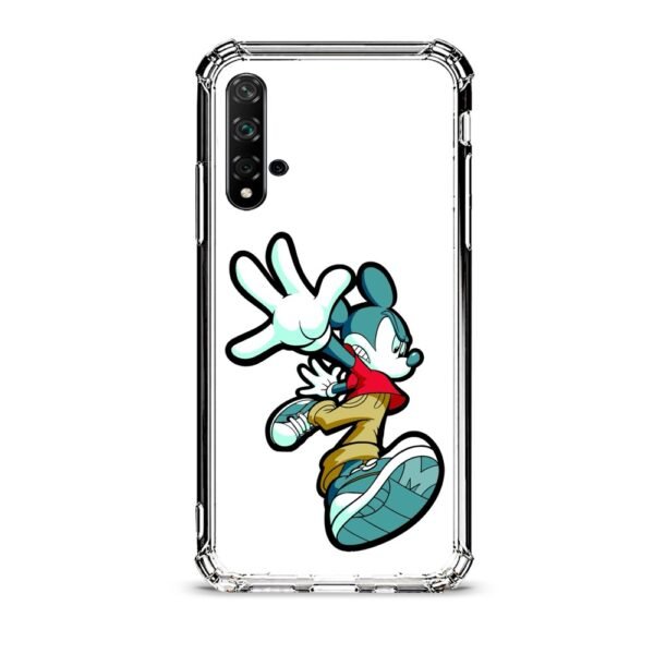 Mickey θήκη διάφανη & σχέδιο  d1063 γιά Huawei Nova 5T