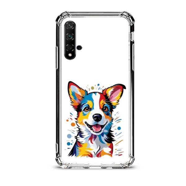 Cute dog θήκη διάφανη & σχέδιο  d1079 γιά Huawei Nova 5T