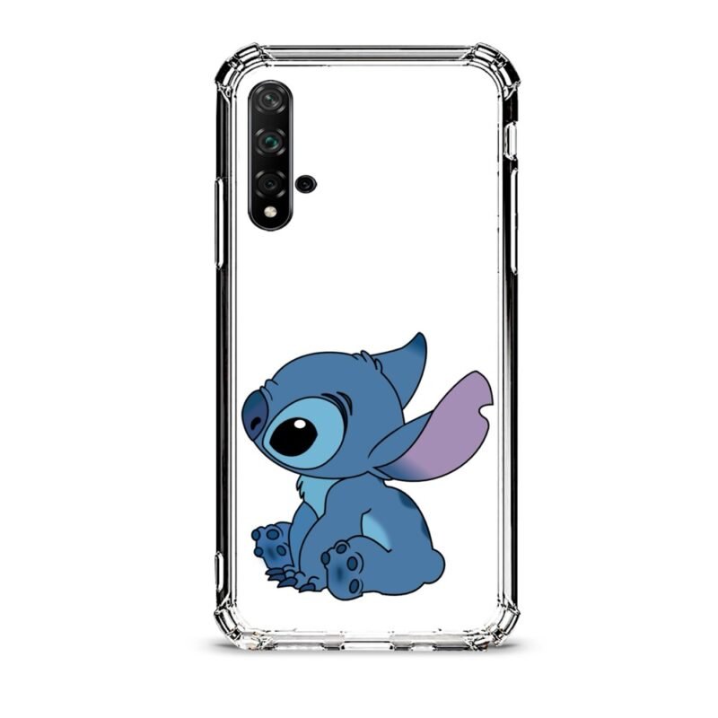 Stitch θήκη διάφανη & σχέδιο  d1111 γιά Huawei Nova 5T