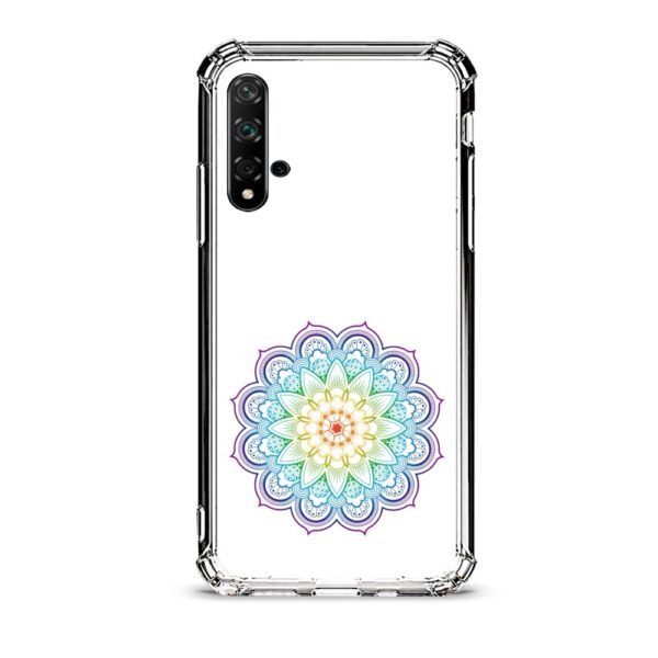 Mandala θήκη διάφανη & σχέδιο  d1119 γιά Huawei Nova 5T