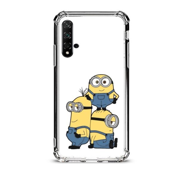 Minions θήκη διάφανη & σχέδιο  d1125 γιά Huawei Nova 5T