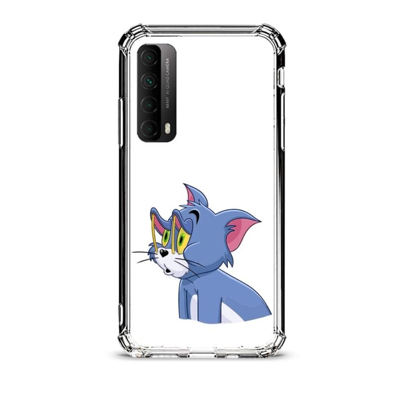 Sleepy Tom θήκη διάφανη & σχέδιο  d1036 γιά Huawei P Smart 2021
