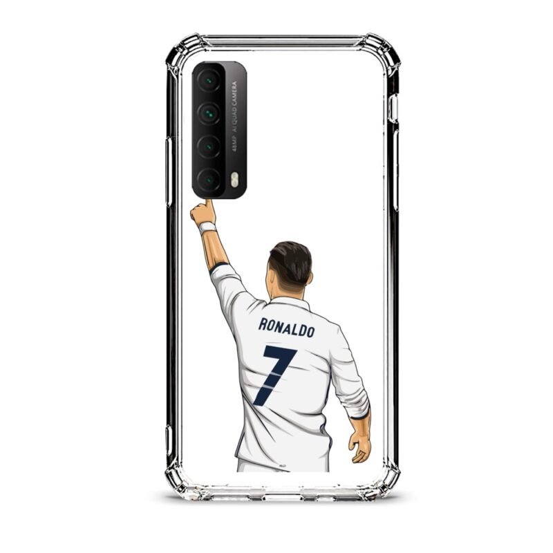 Ronaldo θήκη διάφανη & σχέδιο  d1047 γιά Huawei P Smart 2021