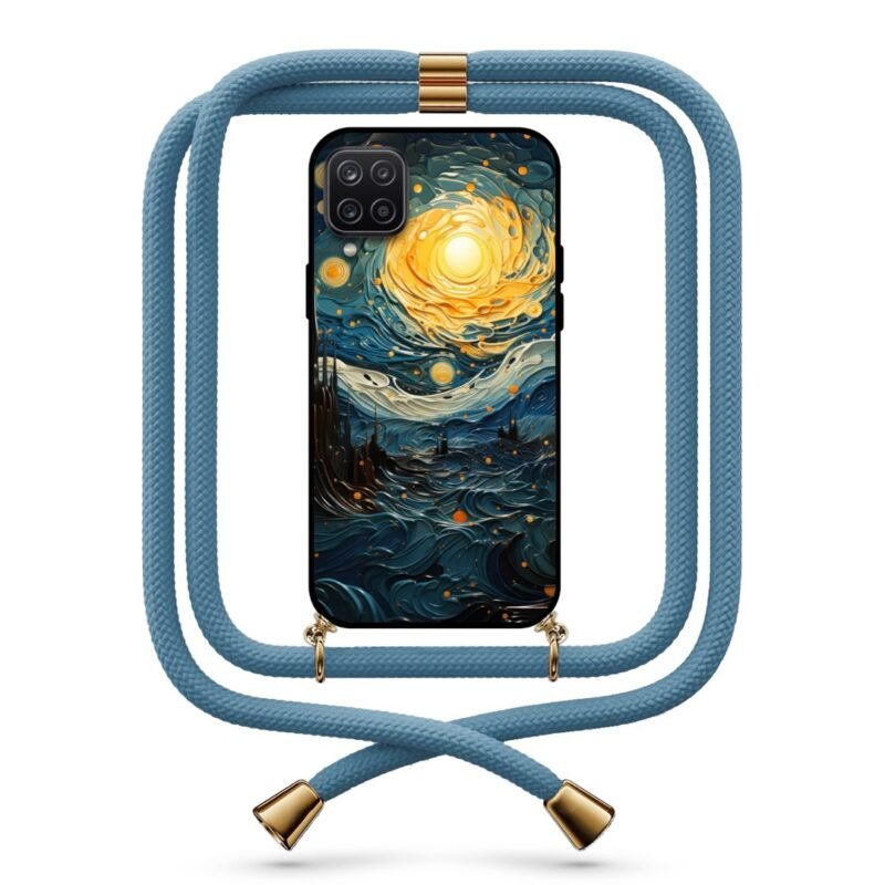 Art θήκη με κορδόνι & σχέδιο 9731 για Galaxy A12