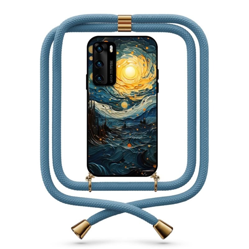 Art θήκη με κορδόνι & σχέδιο 9731 για Huawei P40