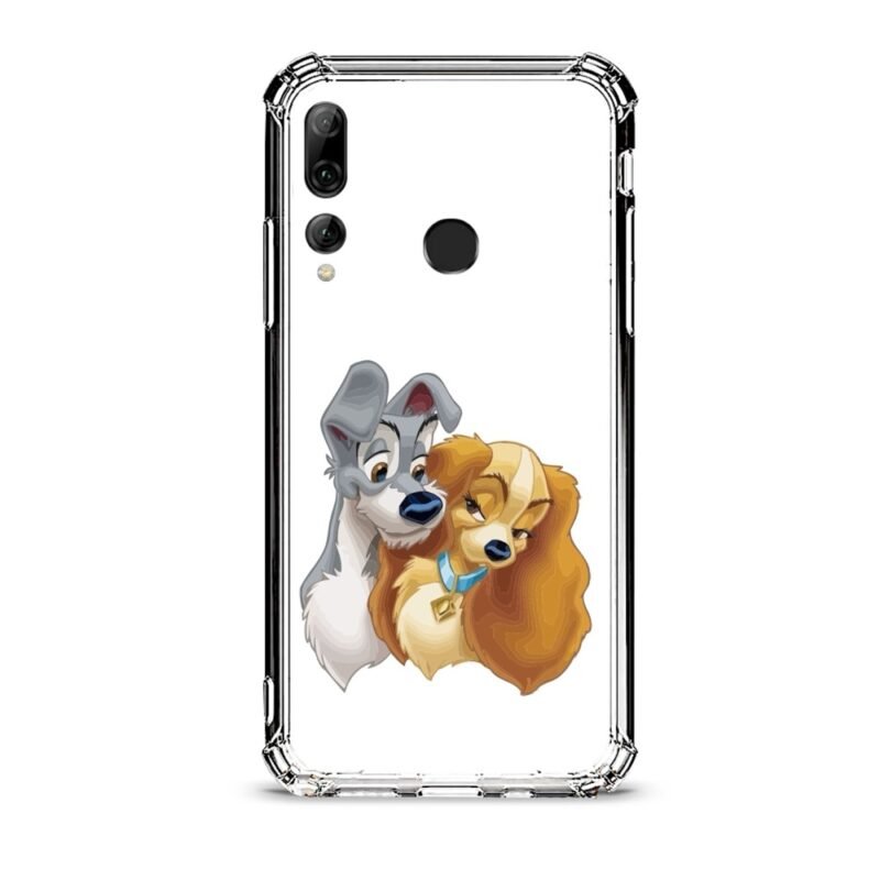 Lady and the Tramp θήκη διάφανη & σχέδιο  d1046 γιά Huawei P Smart Plus 2019
