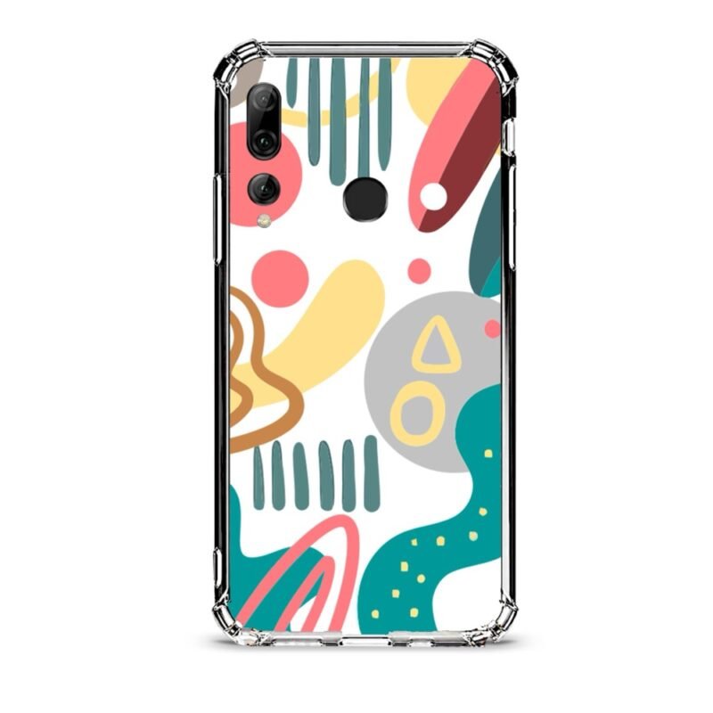 Clover θήκη διάφανη & σχέδιο  d1071 γιά Huawei P Smart Plus 2019