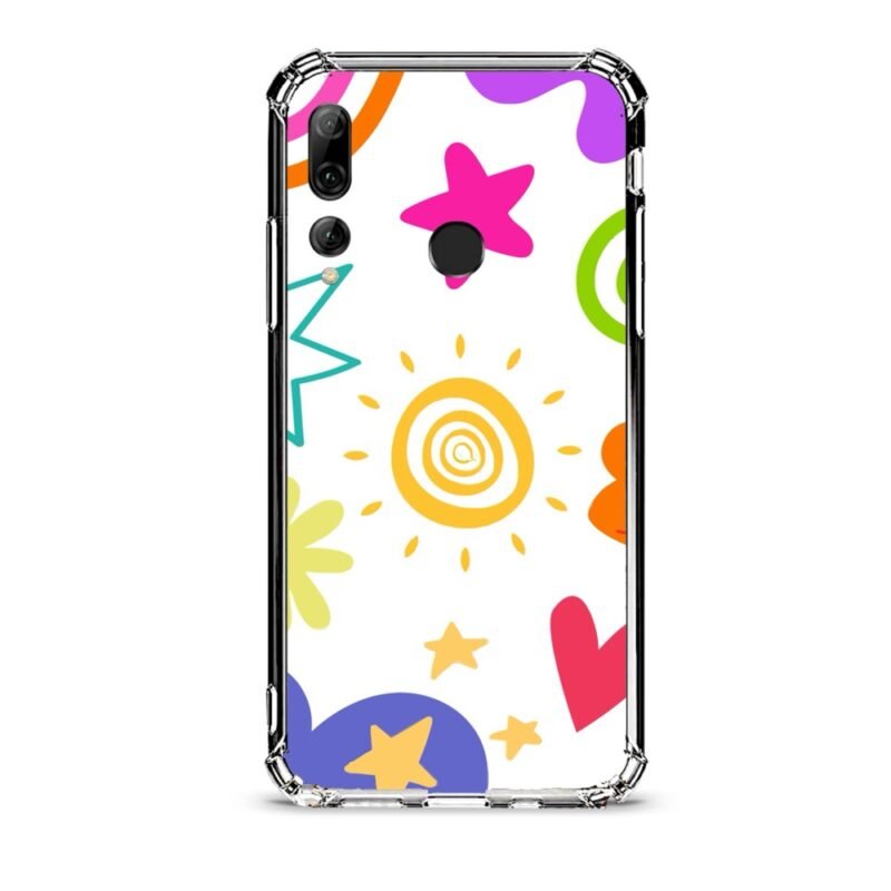 Sun shapes θήκη διάφανη & σχέδιο  d1084 γιά Huawei P Smart Plus 2019